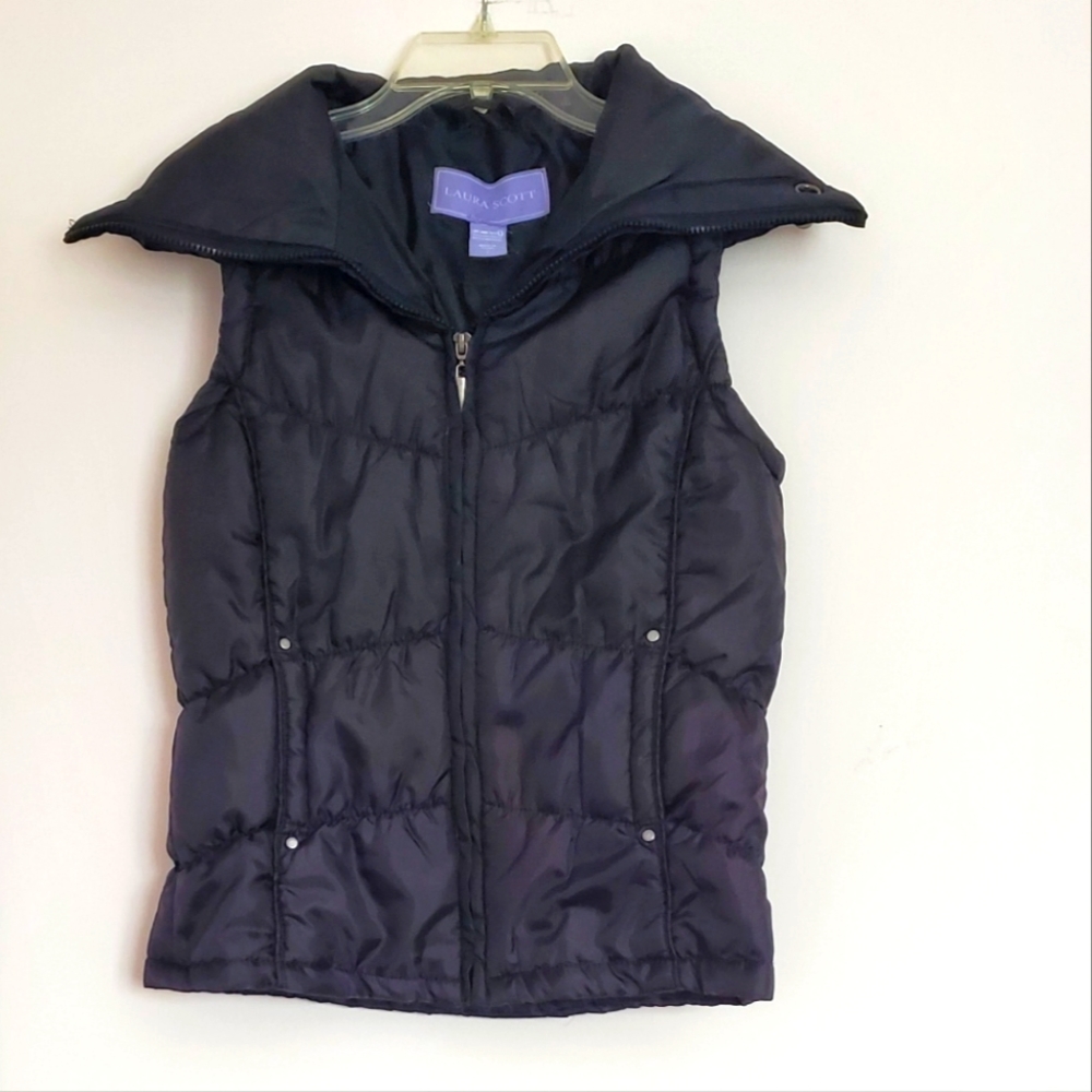 Laura Scott Black Vest